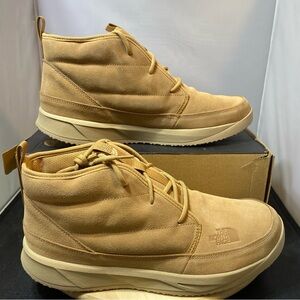 New! The North Face Mens NSE Chukka Suede Insulated Boots Off Mountain 14